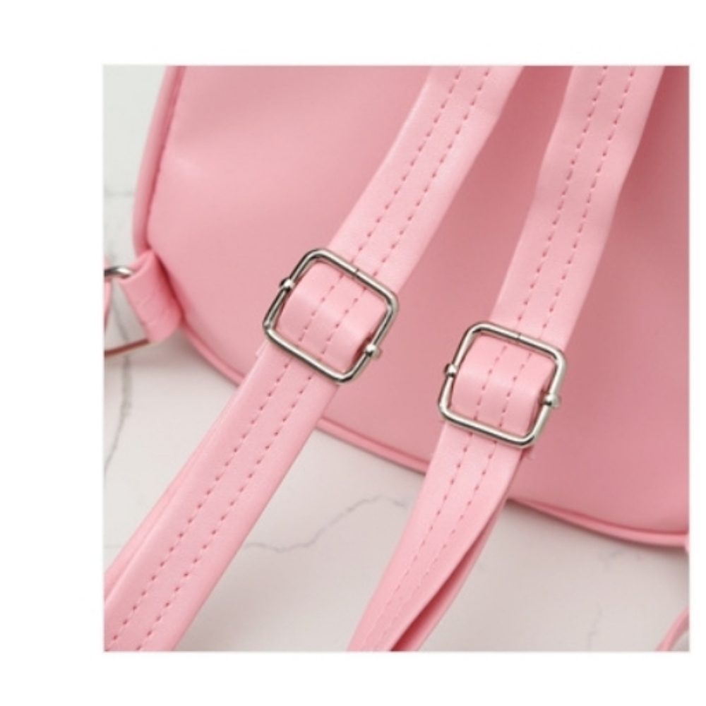 Pop It Fidget Mini Backpack W/ Character Ears For Kids & Adults Baby Pink-Multi - Picture 6 of 8